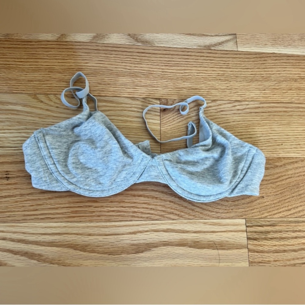 Skims Cotton Jersey T Shirt Bra